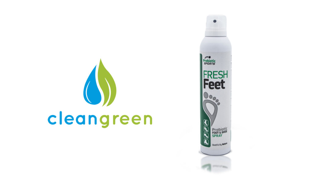 hoe kan ik zweetvoeten behandelen - foot spray clean green